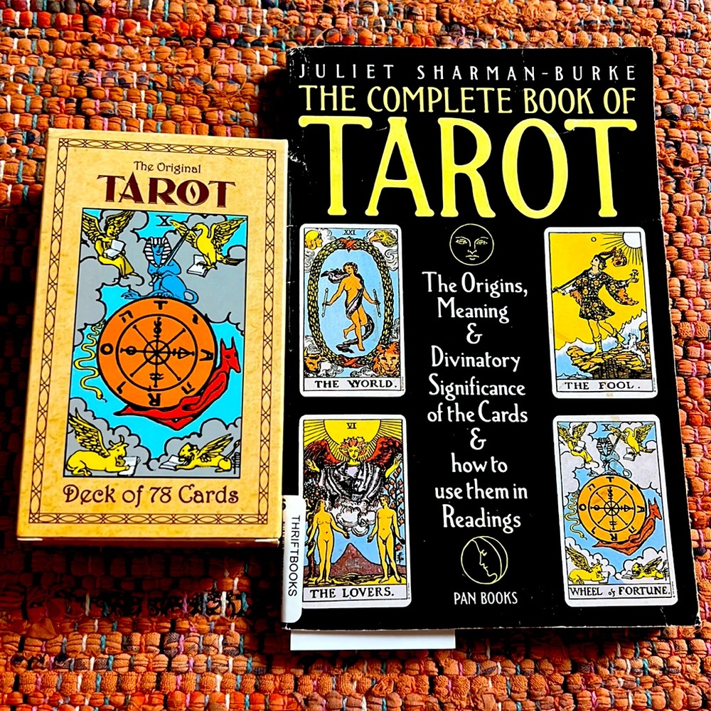 Original tarot deck and book